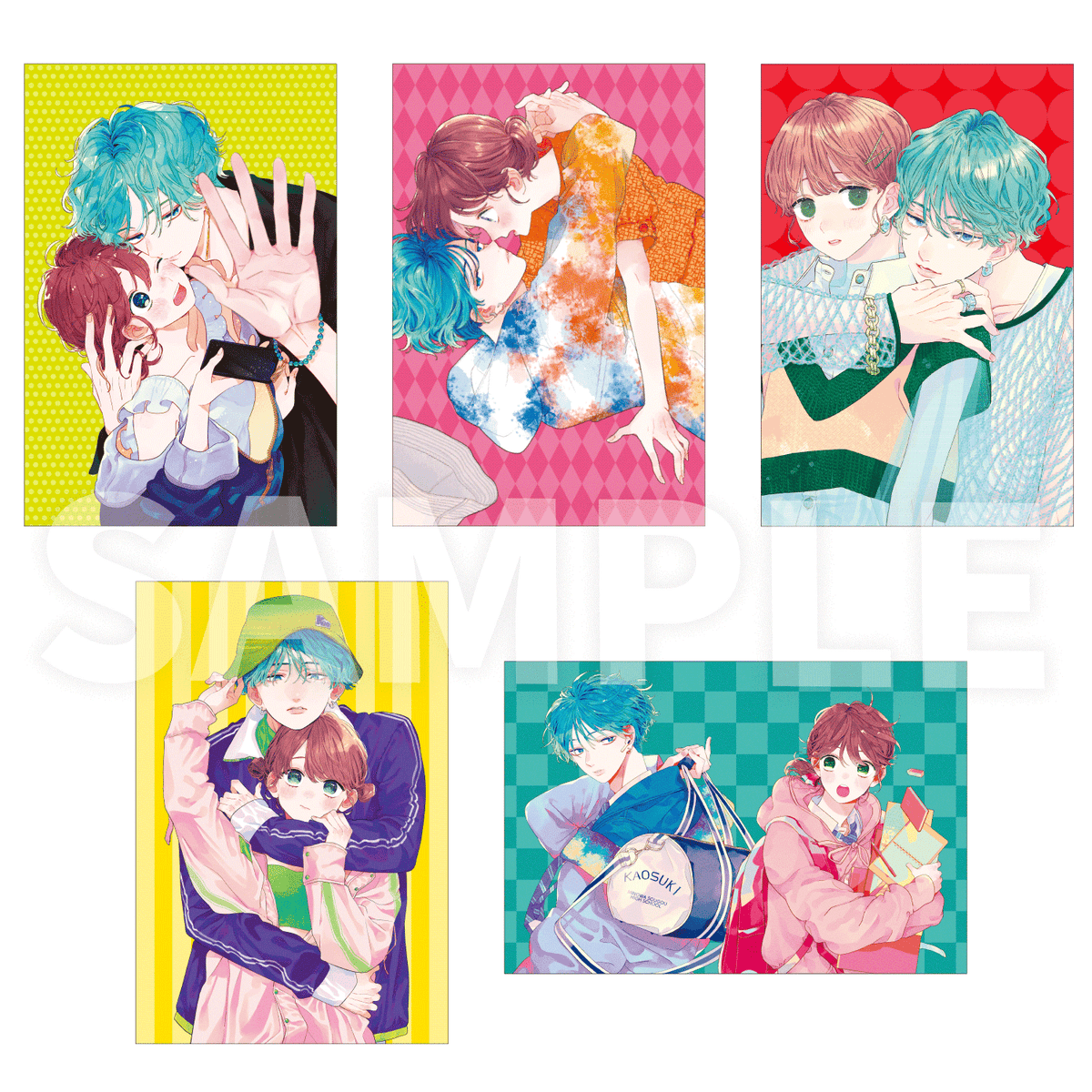 顔だけじゃ好きになりません】ポストカード5枚セット – CHARA-ART