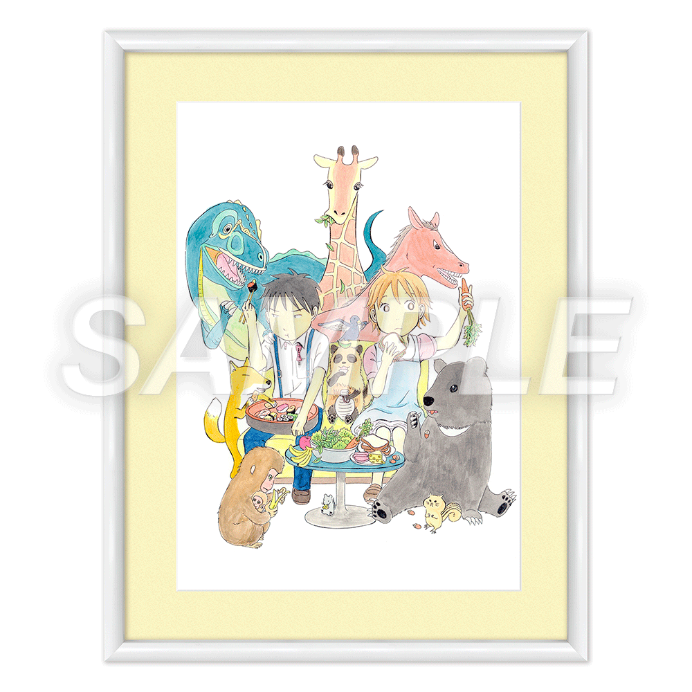 田島列島はイイもの展】直筆サイン入りB4キャラファイングラフB:子供 田島列島はイイもの展】直筆サイン入りB4キャラファイングラフB:子供