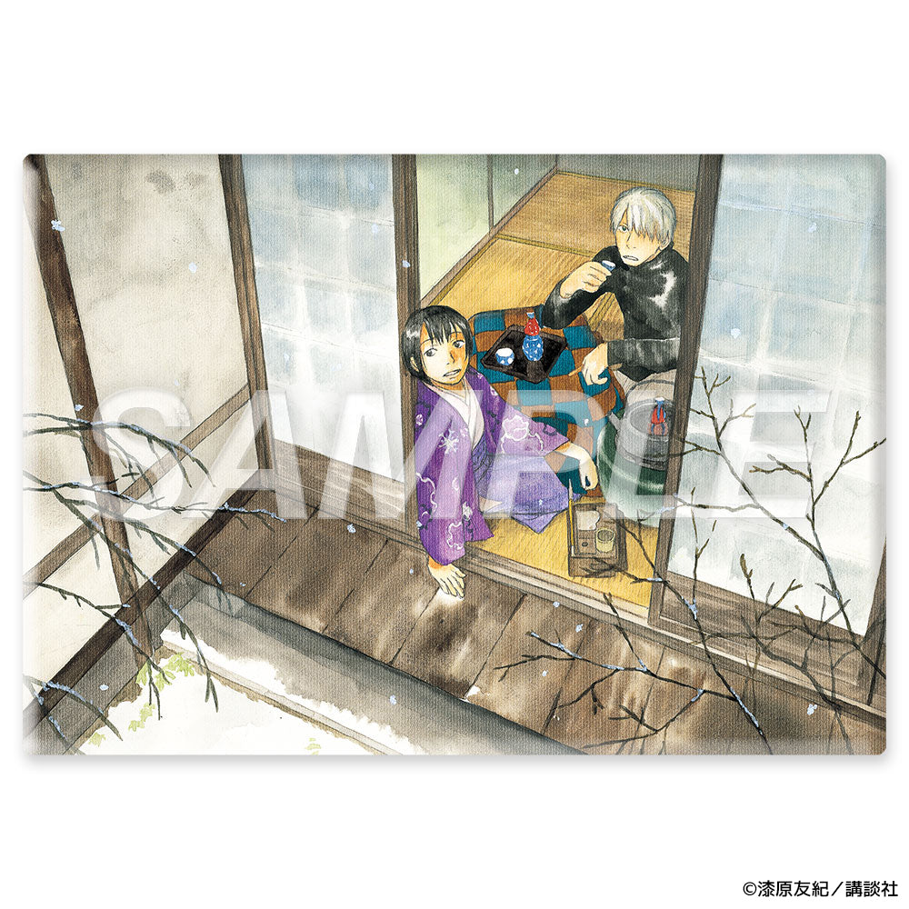 蟲師展】P3キャラファインボードD：ギンコと淡幽02[2026年10月下旬より