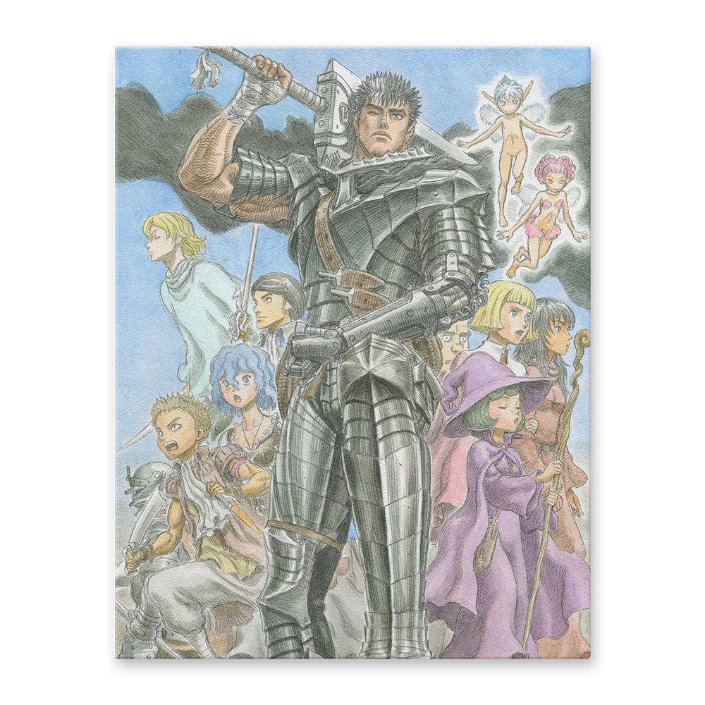 大ベルセルク展　黒い剣士一行 F6キャラファインボード TypeF 大ベルセルク展】F6キャラファインボードTypeF黒い剣士一行[2025年7月