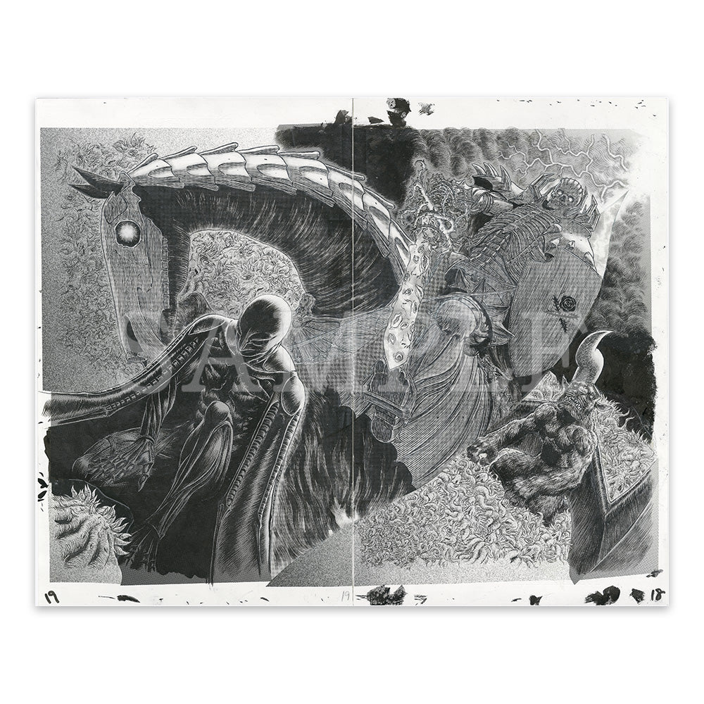 【新品未使用】大ベルセルク展限定複製原画 全17種TypeA～TypeQ ☆大ベルセルク展 複製原画 17種類 TypeA～TypeQ☆フルコンプ