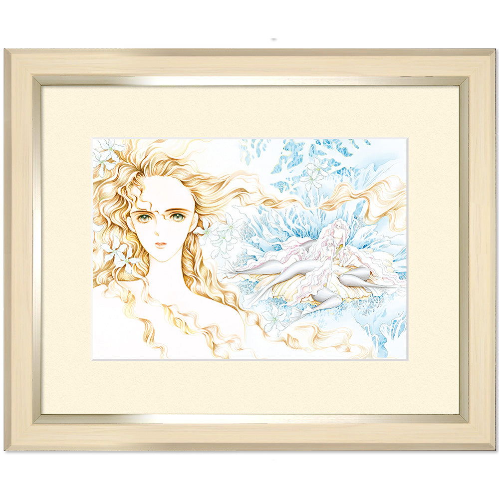 清水玲子　原画展　A5キャラファイングラフ 秘密　複製原画 清水玲子 原画展 A5キャラファイングラフ 秘密 複製原画