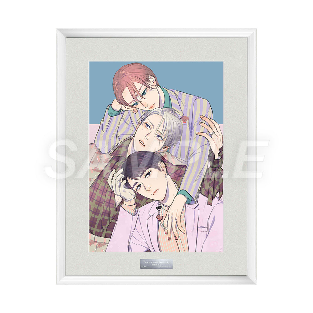 30周年 麗人展】直筆サイン入りA4キャラファイングラフE：彩景でりこ
