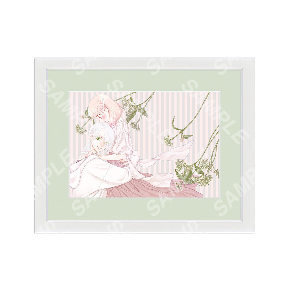 三人原画展】A5キャラファイングラフB：日高万里/天使1/2方程式[2026年