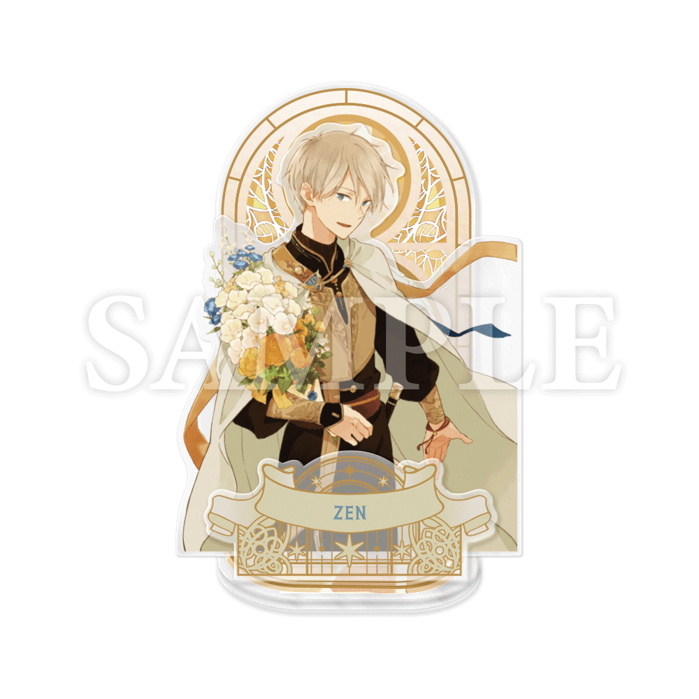 赤髪の白雪姫原画展】ステンドグラス風アクリルスタンド：ゼン[2025年