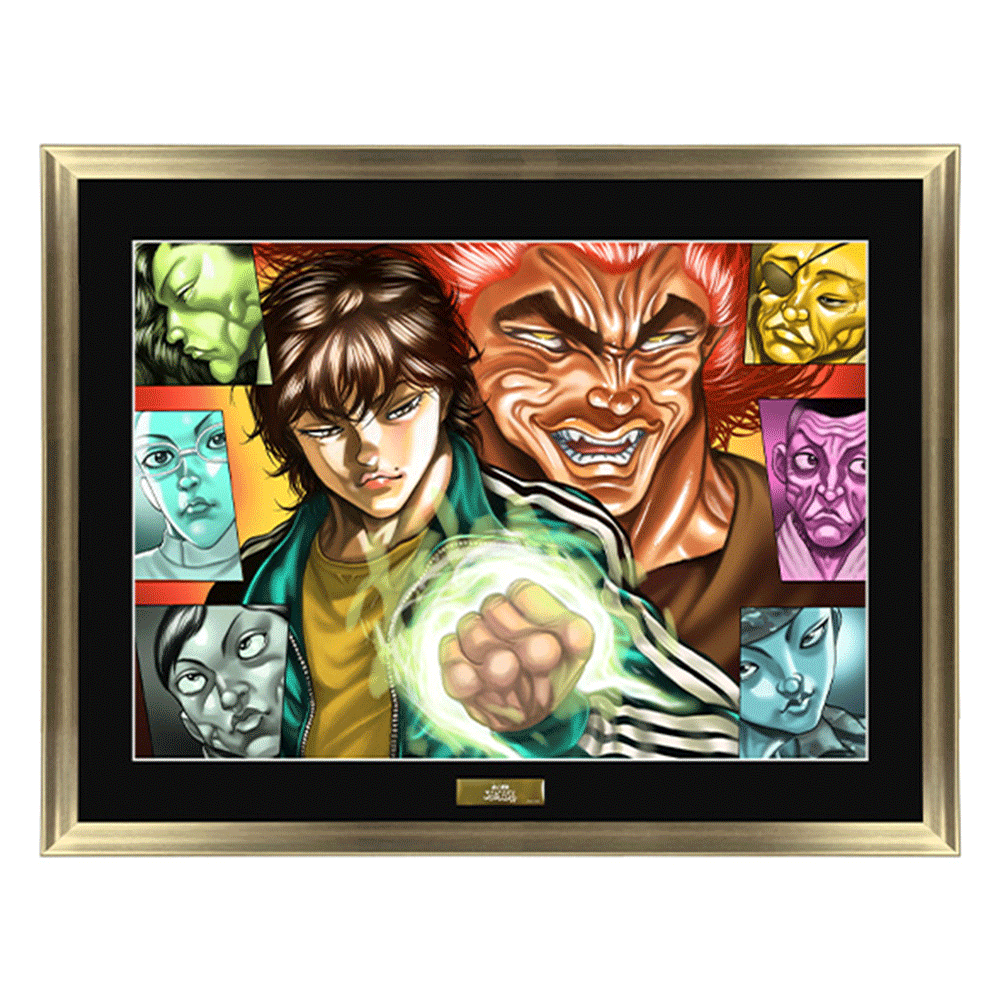 刃牙 高級複製原画 板垣恵介先生直筆サイン&拇印入り 未開封品 範馬刃 刃牙 高級複製原画 板垣恵介先生直筆サイン&拇印入り 未開封品 範馬刃