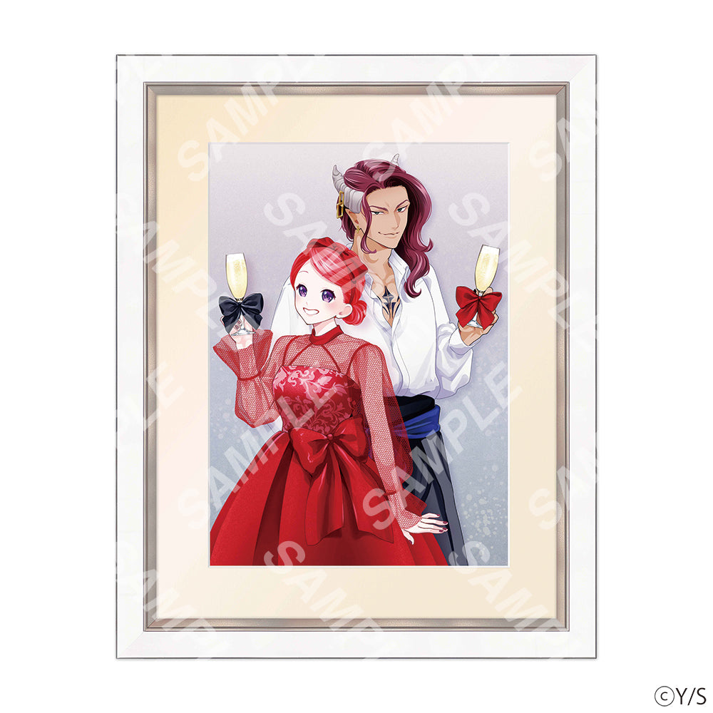 バンチ展】直筆サイン入りA4キャラファイングラフ：描き下ろし「魔王城