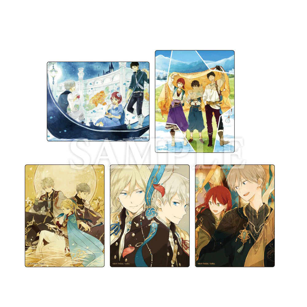 赤髪の白雪姫原画展】アクリルカード「赤髪の白雪姫」03/イラストver