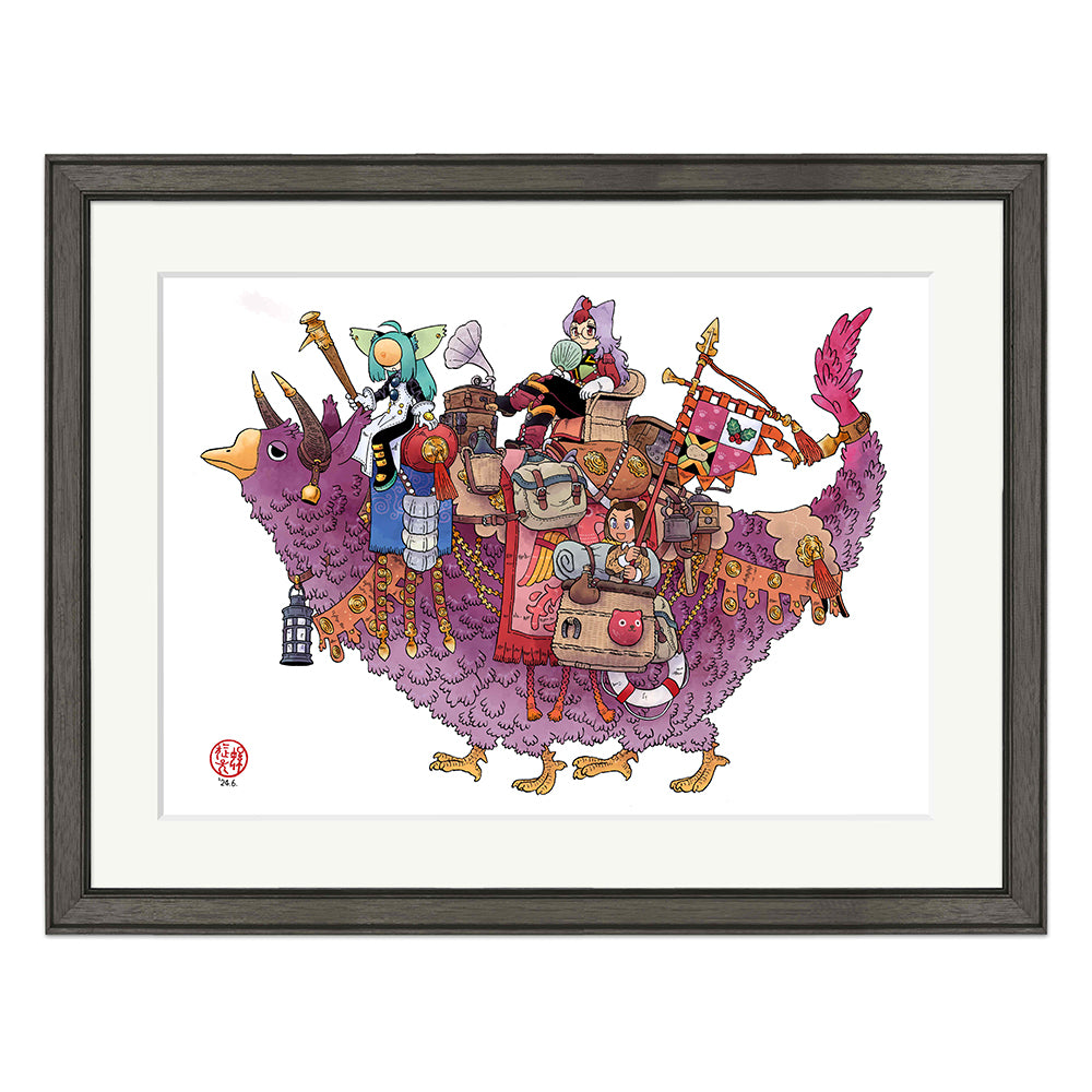 panpanya【楽園展 限定販売キャラファインアート】未開封 レア 楽園展|事後通販 – CHARA-ART