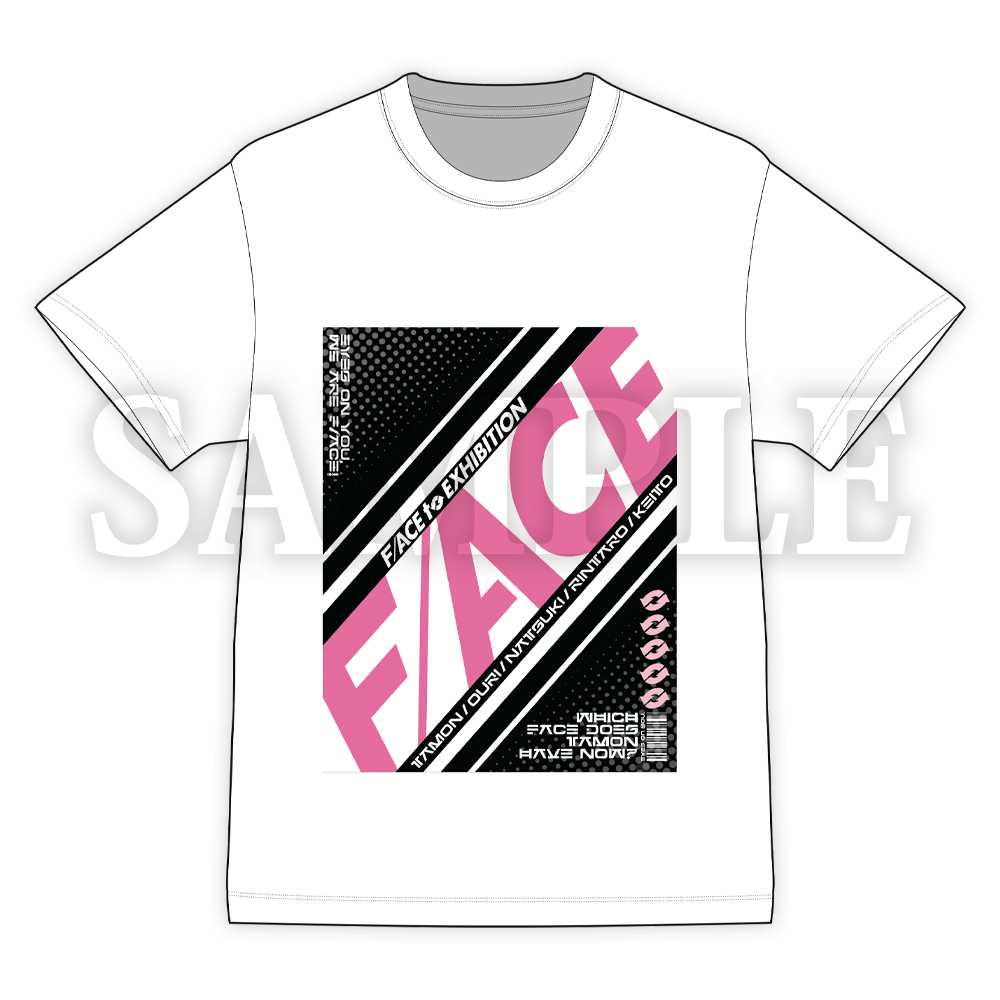 多聞くん今どっち!?】ビッグTシャツ「F/ACE」 – CHARA-ART