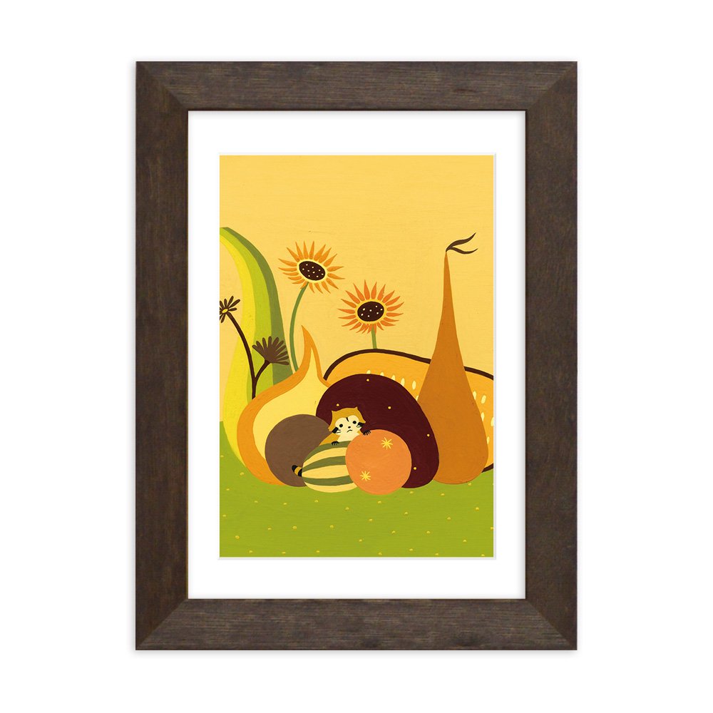 Dina*Dina 名作pictures あらいぐまラスカル『秋の午後』 ｜ミニキャラ