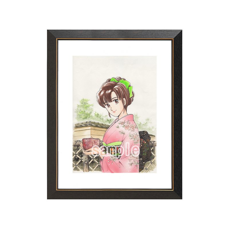 あおきてつお 緋が走る 『美咲』 ｜キャラファイングラフ – CHARA-ART