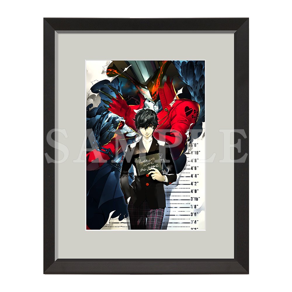 ペルソナ5　A3キャラファイングラフ　TYPE A TYPE B ペルソナ5 A3キャラファイングラフ TYPE A TYPE B