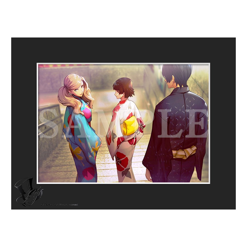 ペルソナ5 2Lキャラファインマット(浴衣) Yahoo!オークション - ペルソナ5 ザ・ロイヤル 2Lキャラファイン