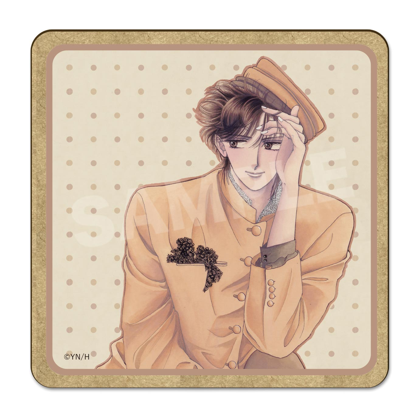 【なかじ有紀原画展】なかじ有紀 トレーディングウッドコースター コンプリートセット CHARAART