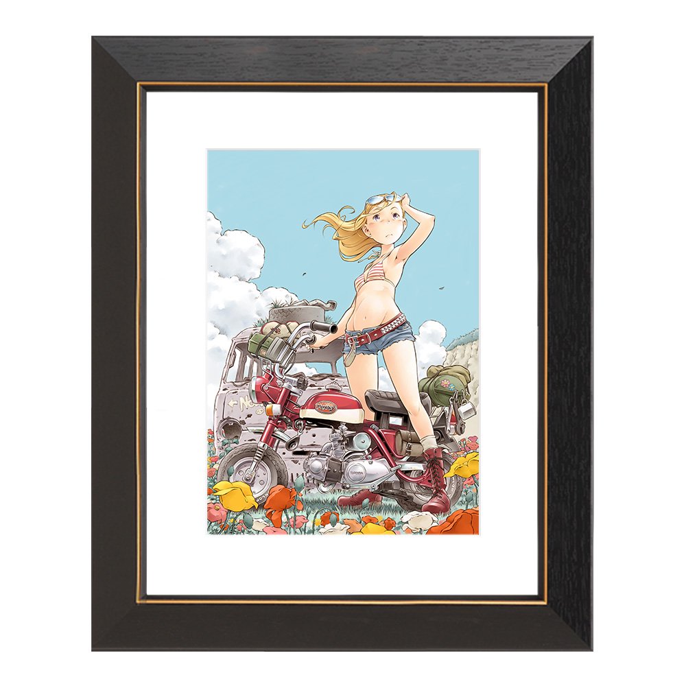 大森しんや『FREEDAM』 ｜直筆サイン入りB5キャラファイングラフ