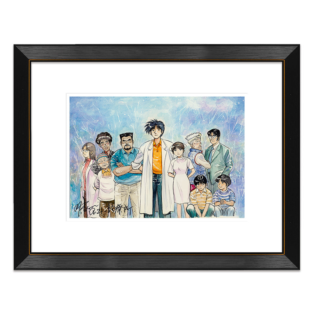 孤島（コトー）の診療所！ プレミアムver　復刻製作！ Dr.コトー診療所 高精細複製原画 「島で生きる」 – CHARA-ART