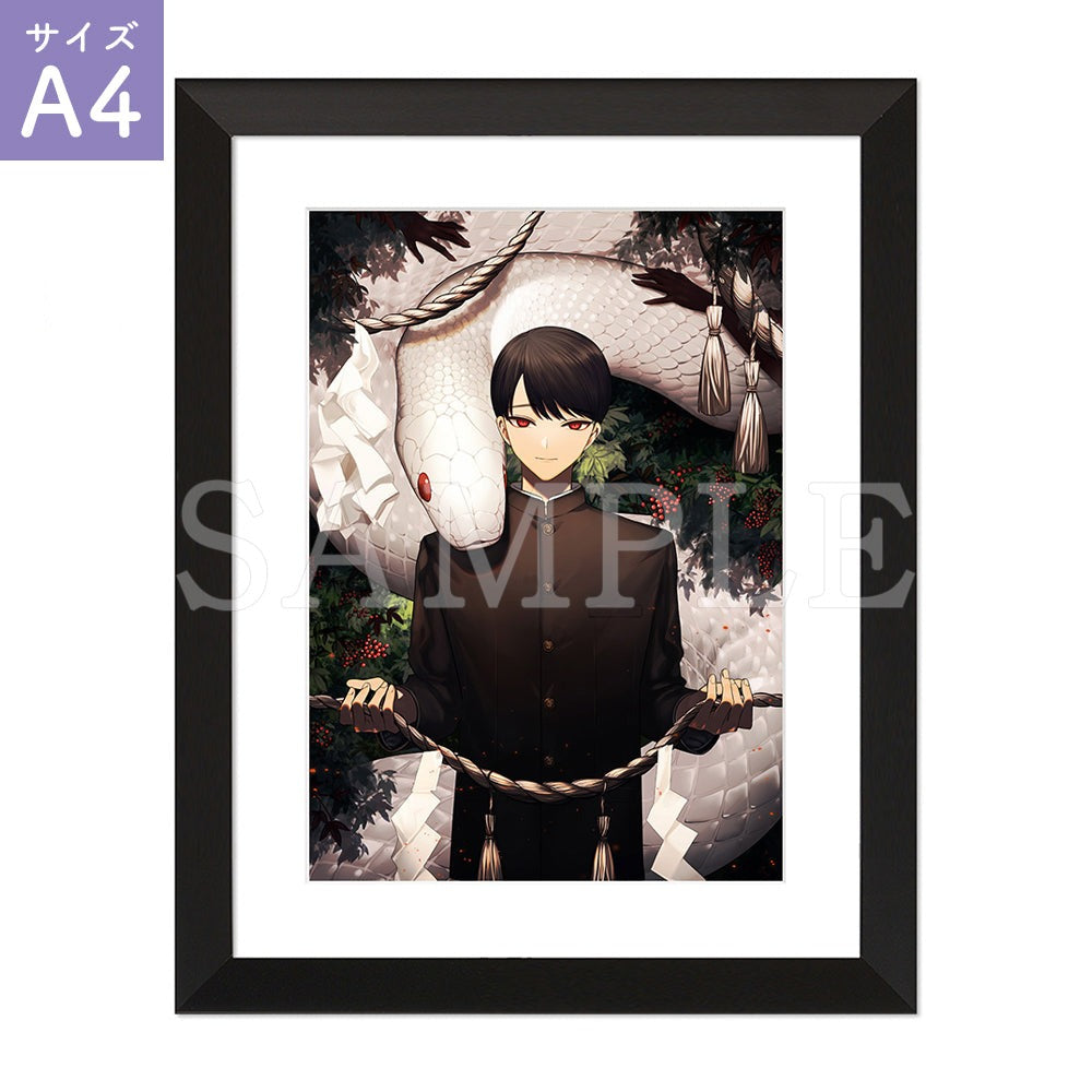 内山田画廊　s6号　現代アート　アクリル画 キャラクターイラスト 50cm 内山田画廊 s6号 現代アート アクリル画 キャラクターイラスト 50cm 内