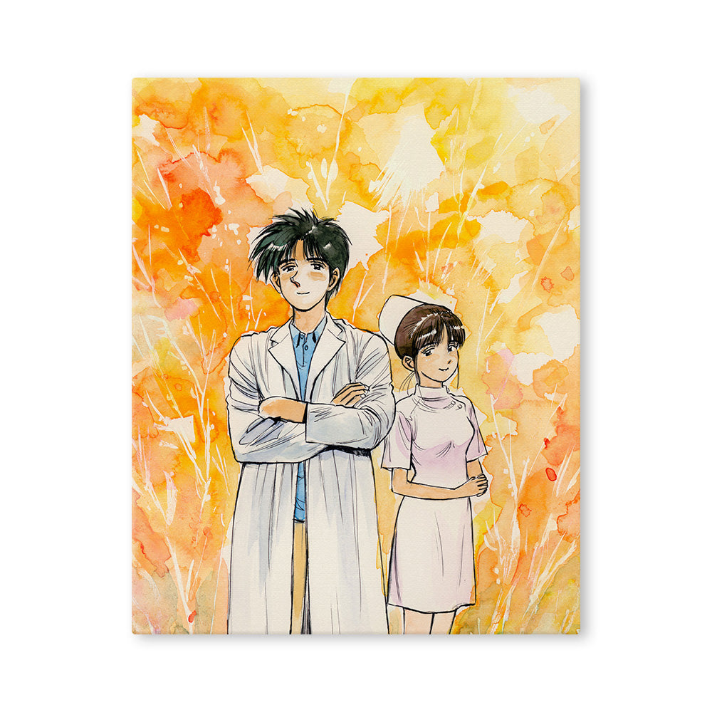 Dr.コトー診療所 キャンバスアート 「ひととき」 – CHARA-ART